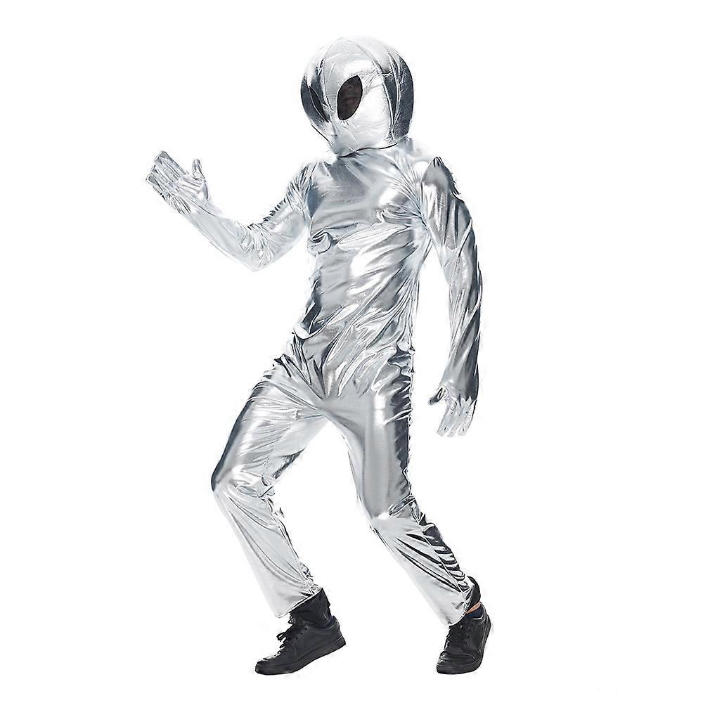 Alien Space Explorer Costume - Funny UFO Astronaut Outfit for Parties and Performances