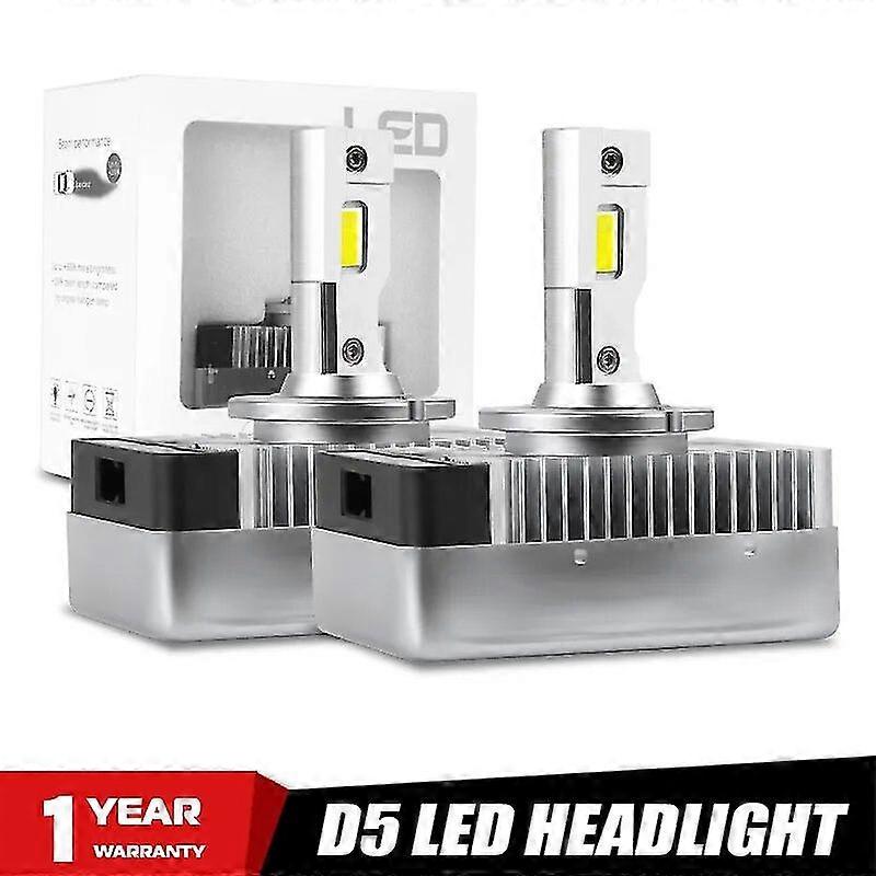 D5S LED frontlyspærer HID D1S D1R D2S D2R D3R D4S D4R Canbus Billys LED hodelykt Pære 90W 6000K 10000LM Super Bright