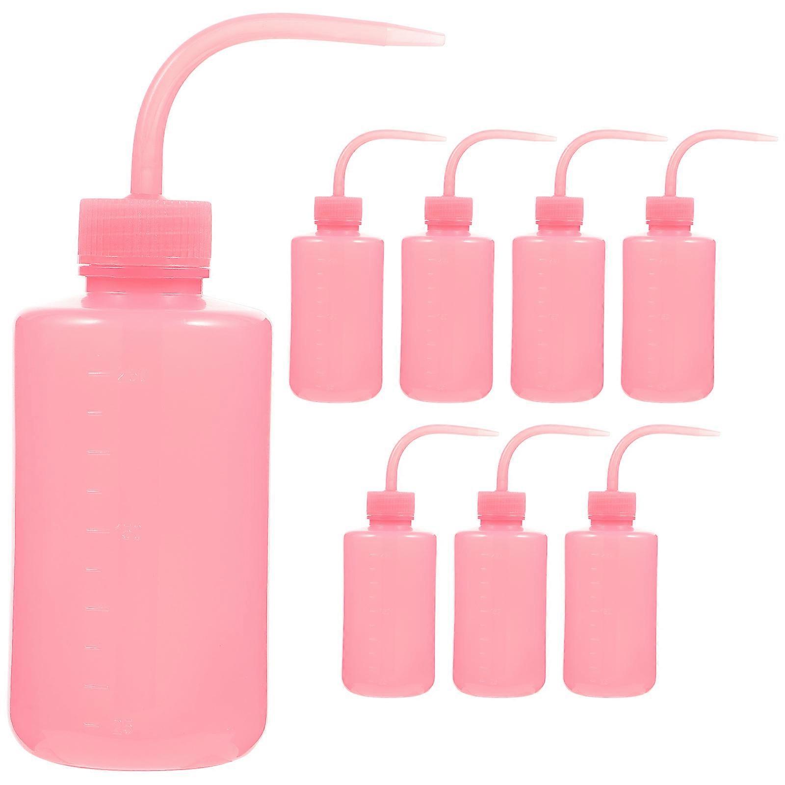 8Pcs Eyelashes Cleaning Bottle Creative Eyelashes Bottle Grafting Auxiliary Tool