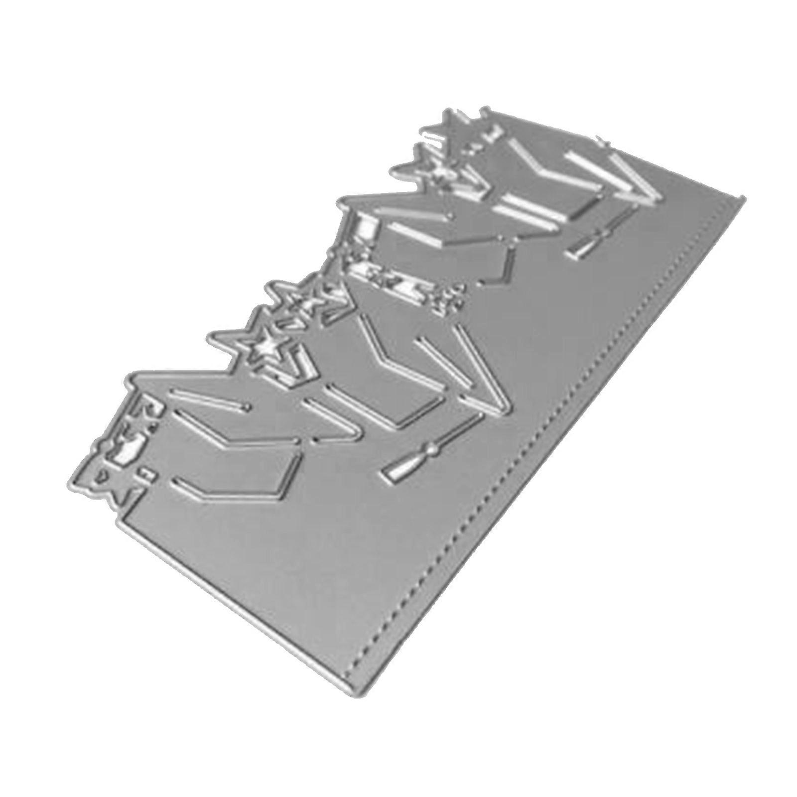 Graduation Hat Metal Die Cuts Stencil Exquisite Scrapbooking Embossing Template