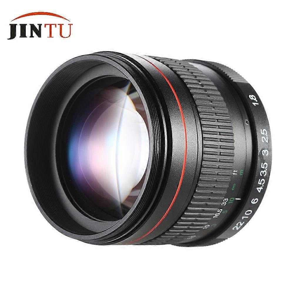 JINTU 85mm f/1.8 Portrait Lens for Canon EOS 5D 6D 7D 50D 70D 60D SL1 T5i T4i T3i T2i DSLR Camera Prime Lens