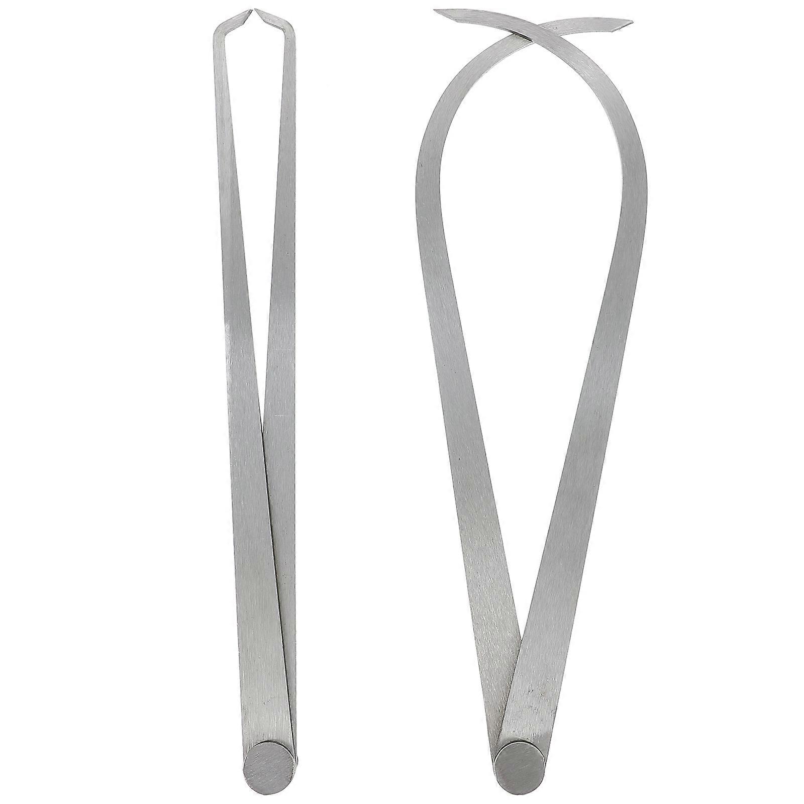 2Pcs Firm Joint Measuring Inside Outside Caliper for Carving Shaping Modeling