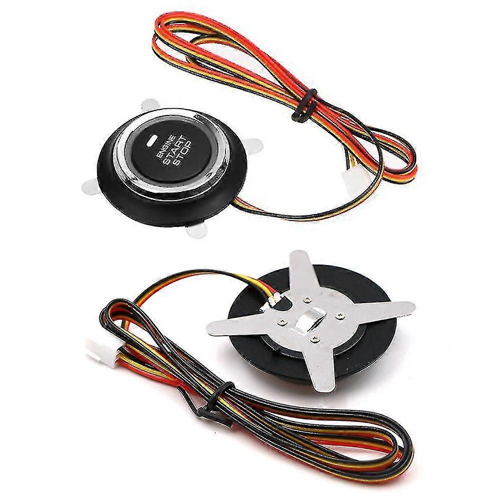 12v Auto Car Engine Push Button Start Stop Ignition Switch Keyless Starter Replacement