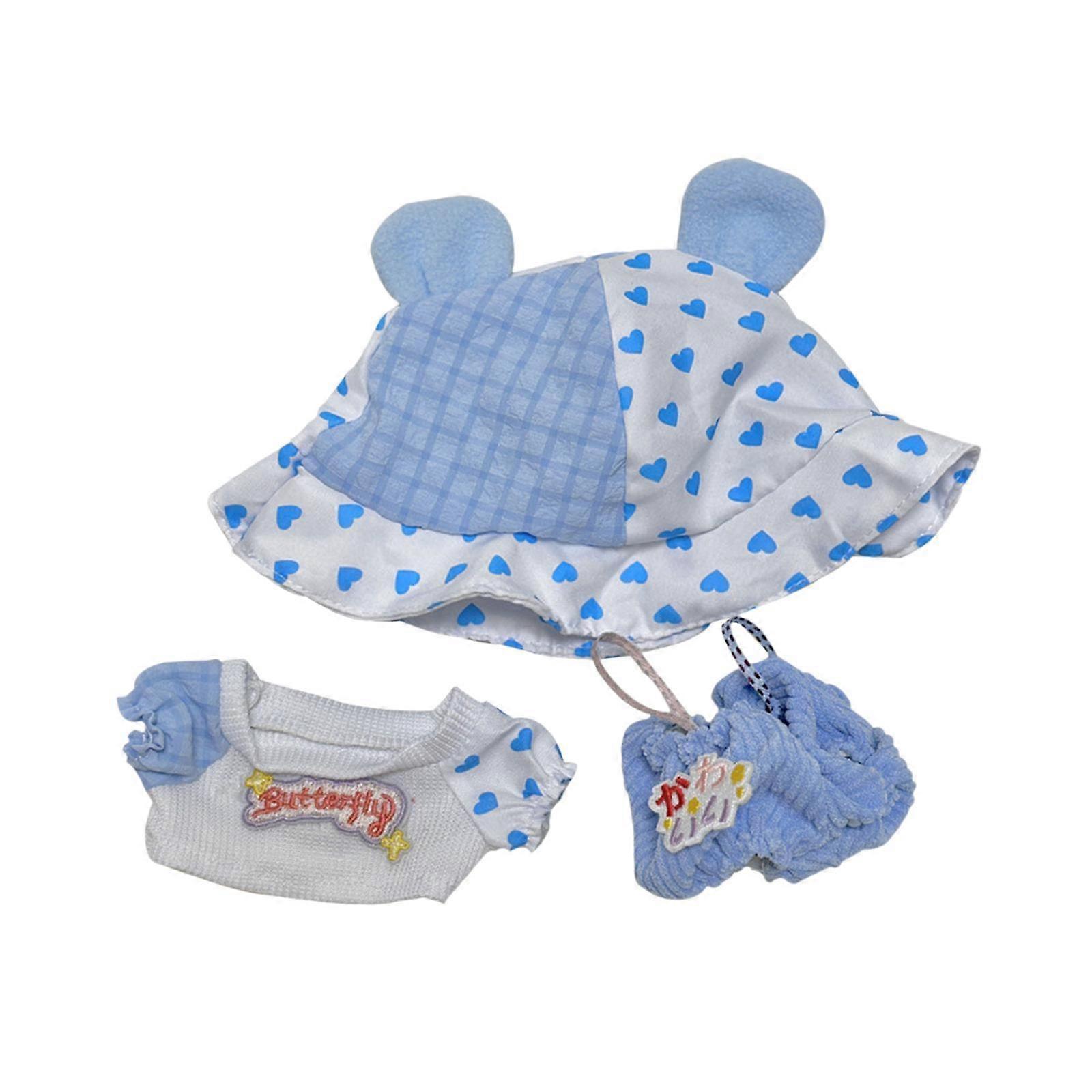 Plush Doll Suit DIY Make Your Own Dolls for 7.87'' Doll Hands on Imagination Style A