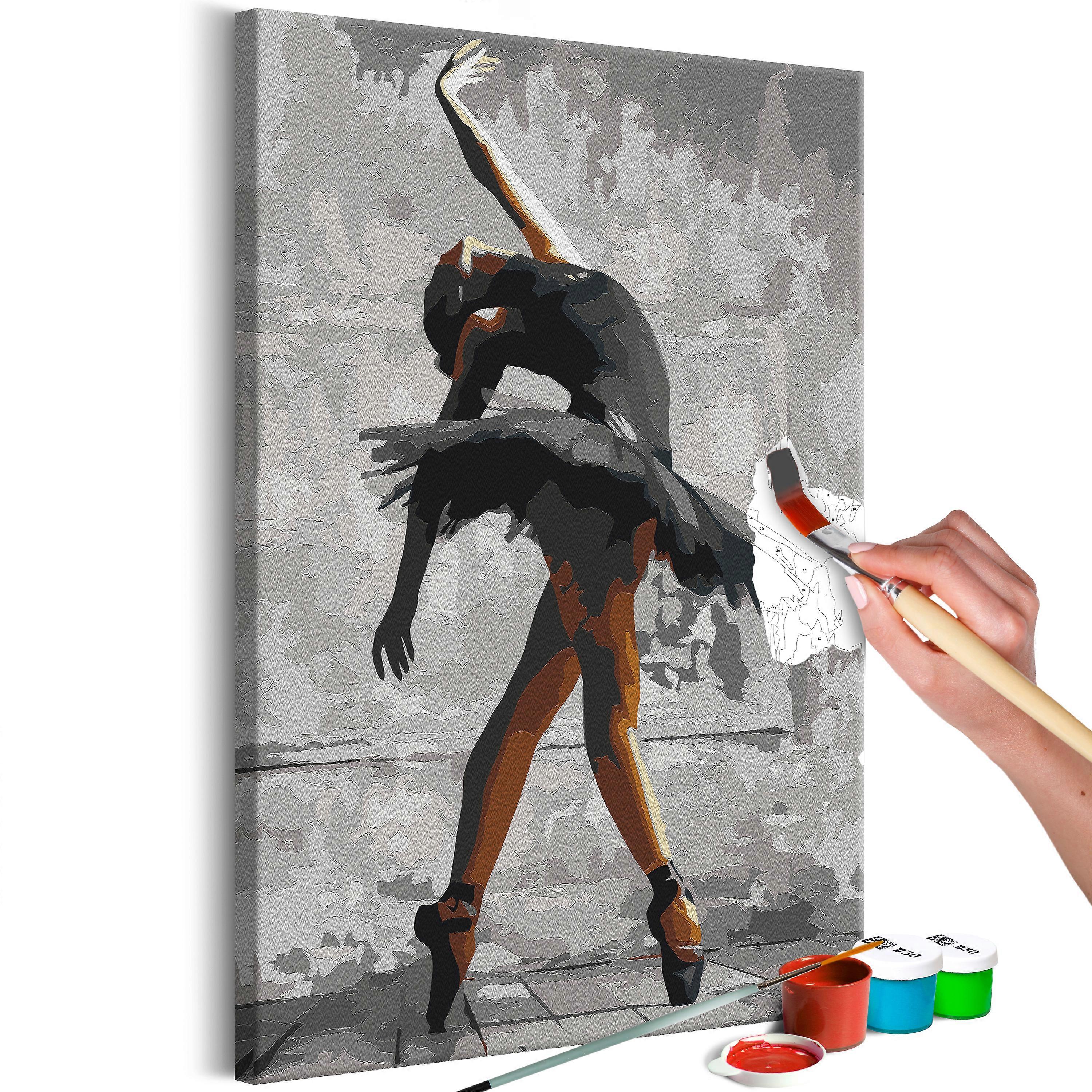 Schilderen op nummer Kit - Ballerina Pose