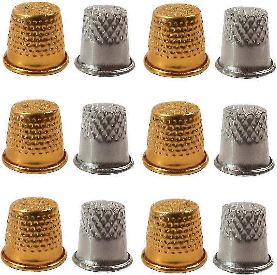 Sewing Cap Finger Protectors, 80pcs Sewing Guards Thumb Thimbles