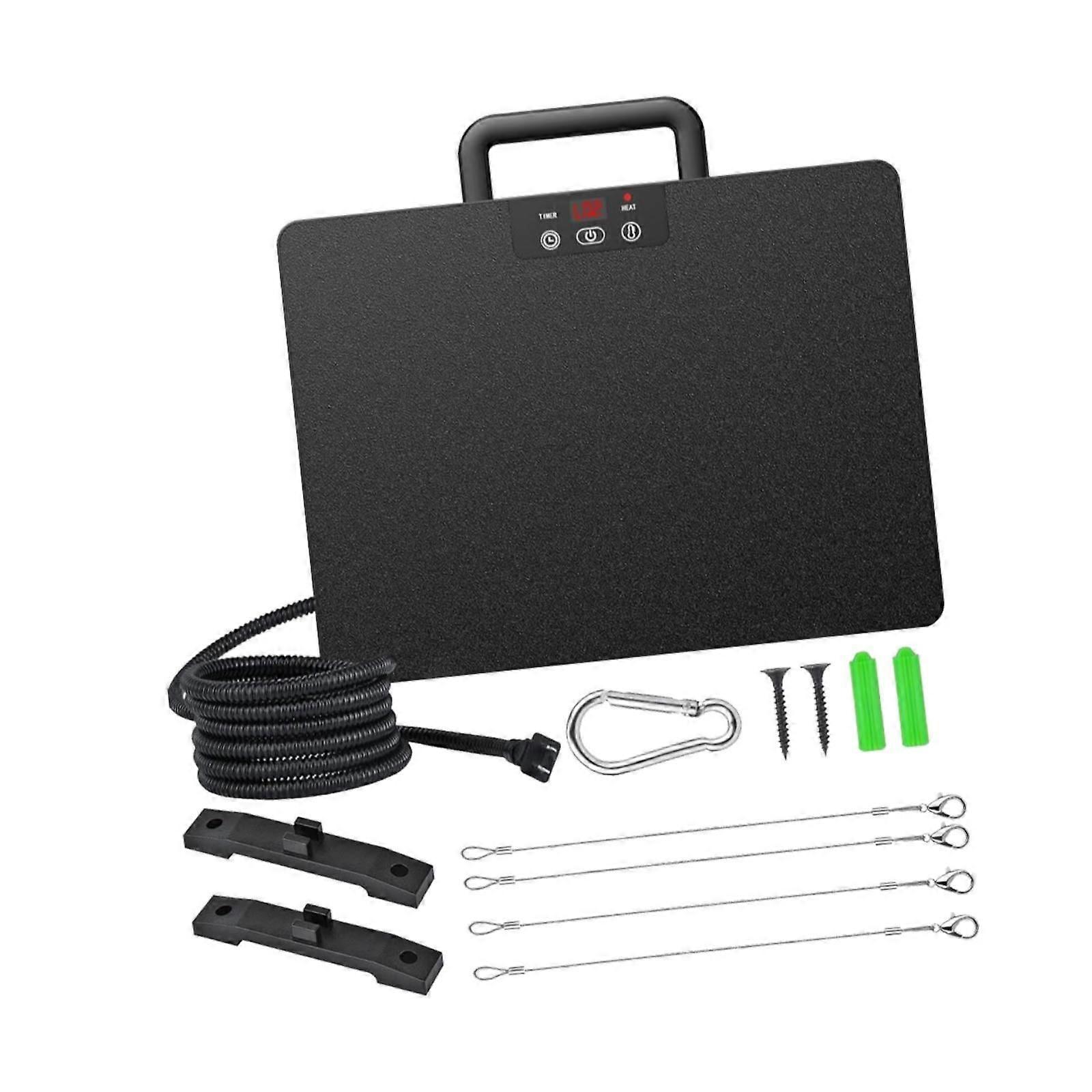 Portable Chicken Coop Heater Warmer Coop Heating Plate Chick Brooding Warmer