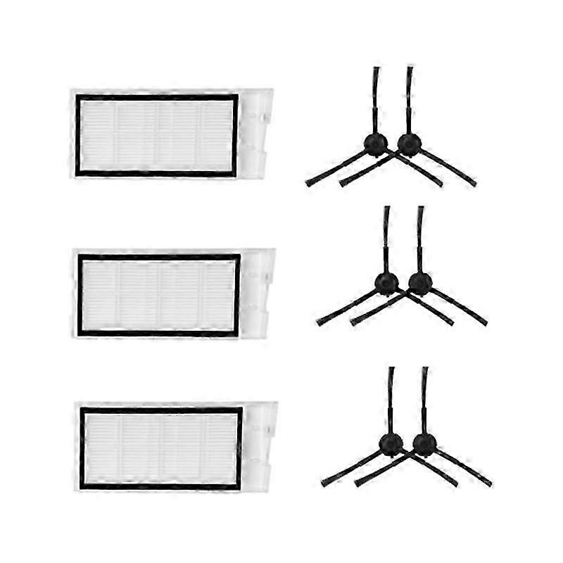 Side Brush Hepa Filter Replacement Accessories for Xclea H30 / H40 / PLUS QYSDJ01 Robot Vacuum Clea