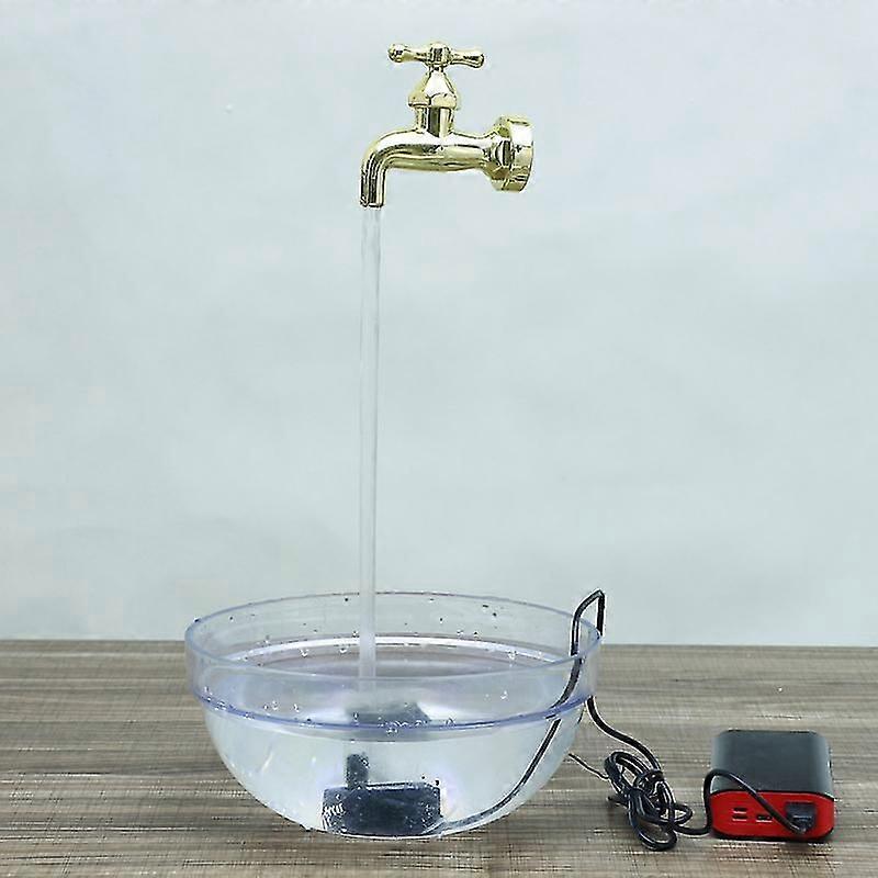 Invisible Flowing Spout Watering Can Fountain Floating Tap Fountain For Home Garden Courtyard Decoration
