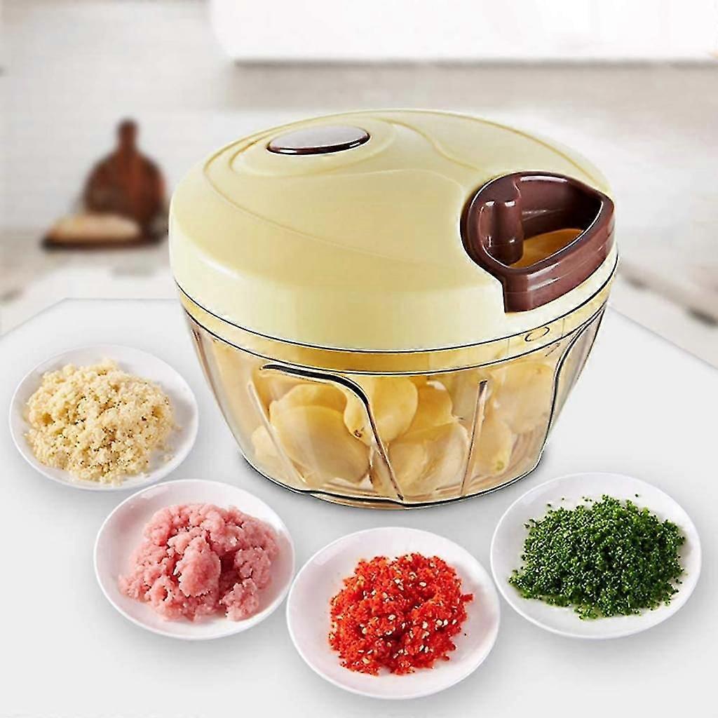Onion Cutter With Cable Pull, Onion Chopper, Onion Chopper, Manual Multi-chopper, Mini Vegetable Cutter,4560