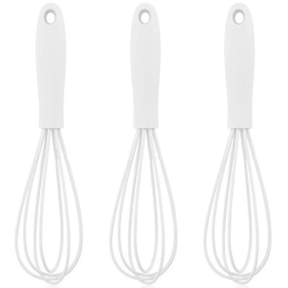 Silicone Whisk, For Cooking Cookware, Balloon Egg Wisk Perfect For Blending, Baking, Beating, Set Of 3,5946