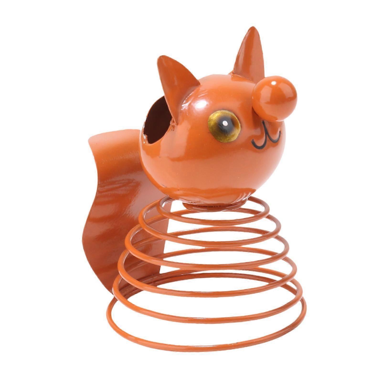 動物眼鏡メガネホルダー女性男性デスクトップオーガナイザー眼鏡キーパーオレンジ