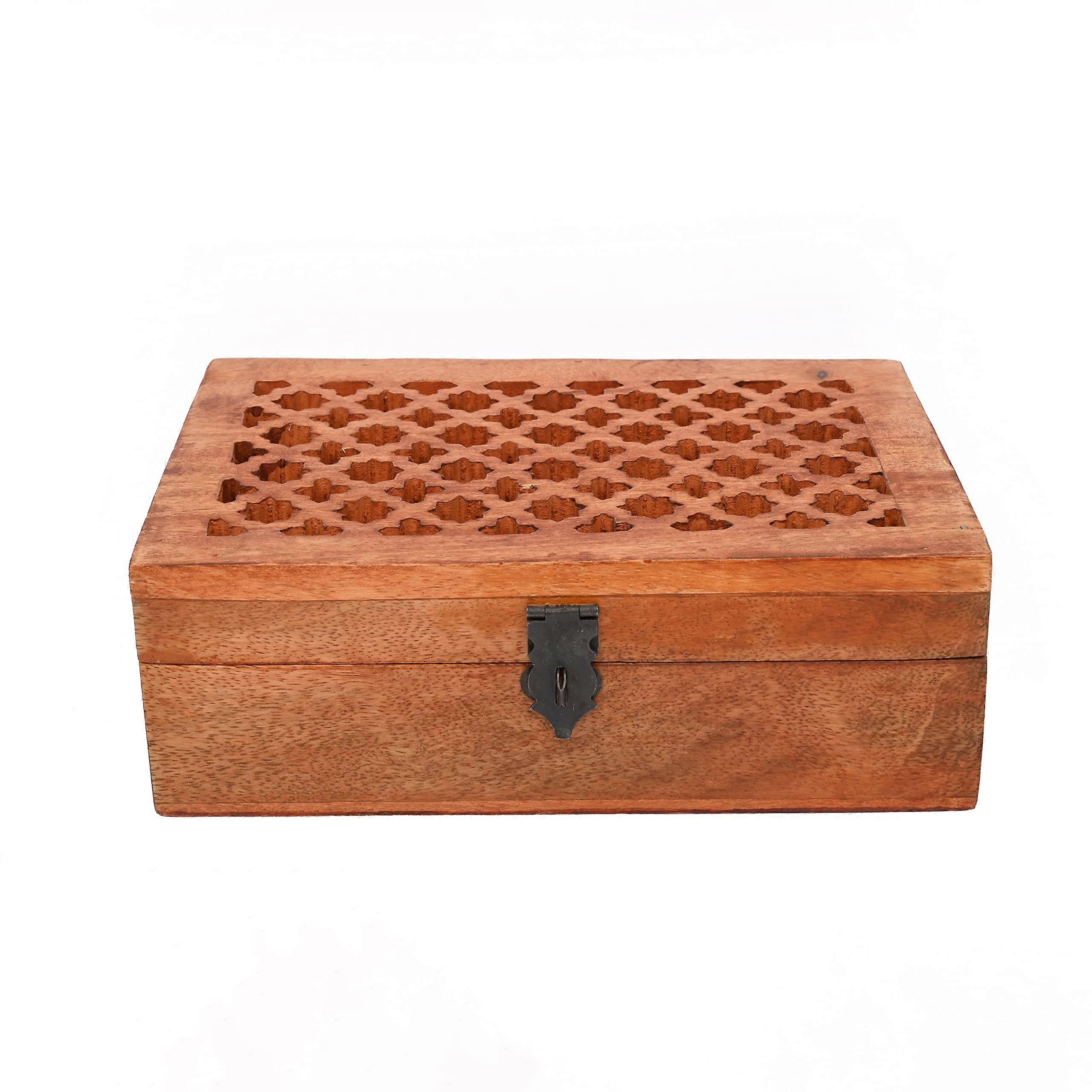 Decorative Storage Box for Christmas Gifts 9" x 6" x 3" | Festive Holiday Design, Sturdy Material, Gift Wrapping Solution
