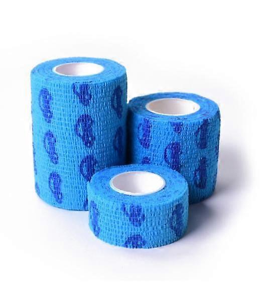 (blaues Auto 10CM)Selbstklebende Vliesbinde