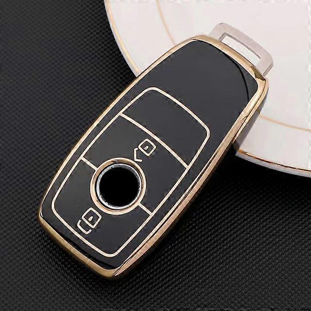 2 Buttons TPU Car Remote Key Case Cover Shell for Mercedes Benz A C E S G Class GLC CLE CLA W177 W205 W213 W222 X167 AMG