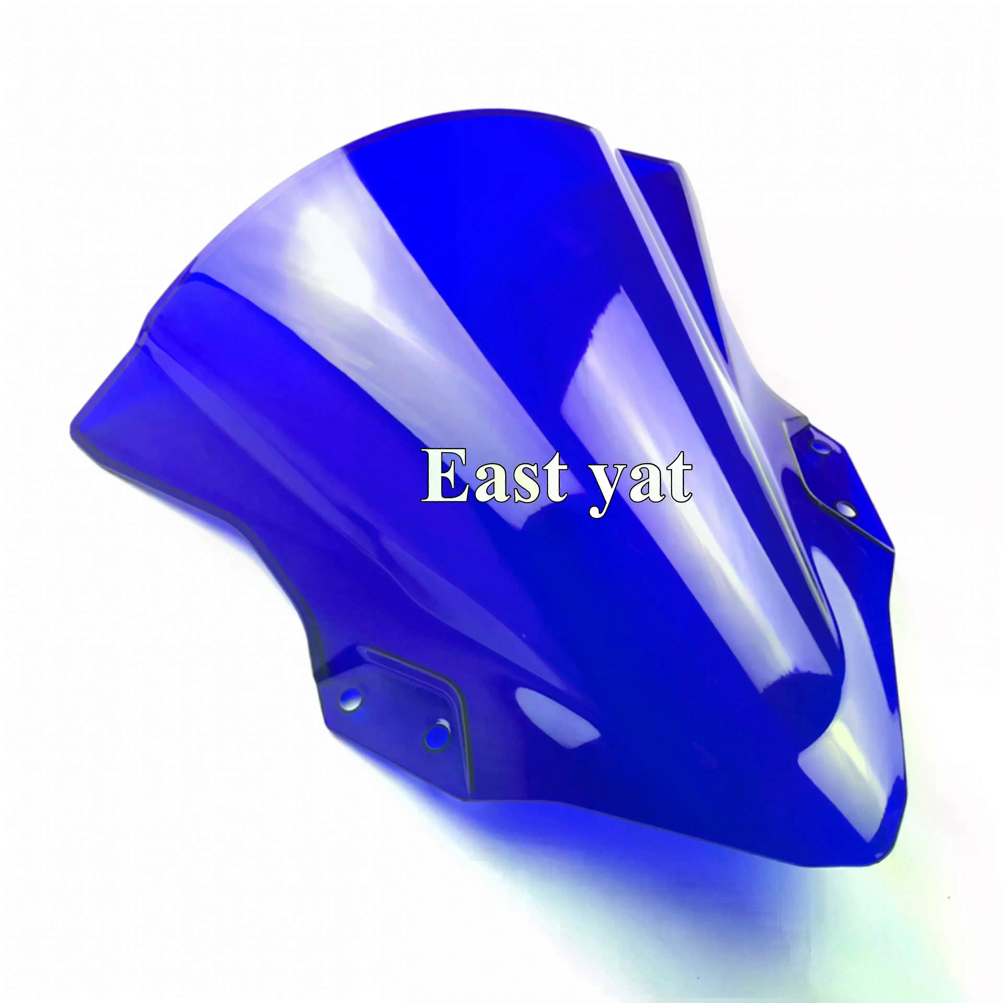 compatible for Ninja 400 2018 2019 Motorcycle Double Bubble Windshield WindScreen Ninja 400 18 19 MAXP