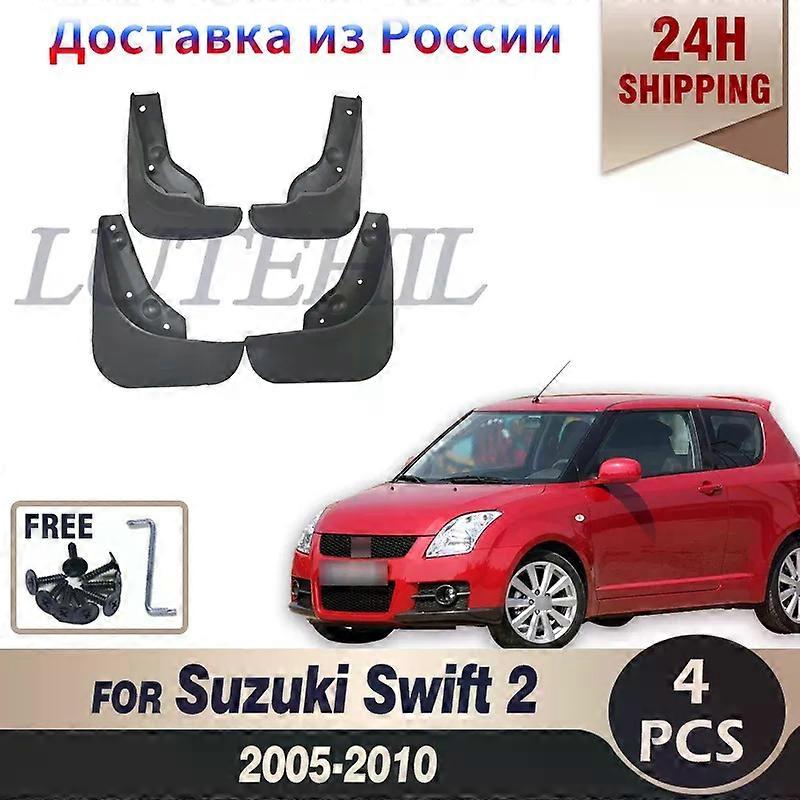 Utsøkt bil for Suzuki Swift 2 2005-2010 sprutlapper skjermer skjermer fender 2006 2007 2008 2009