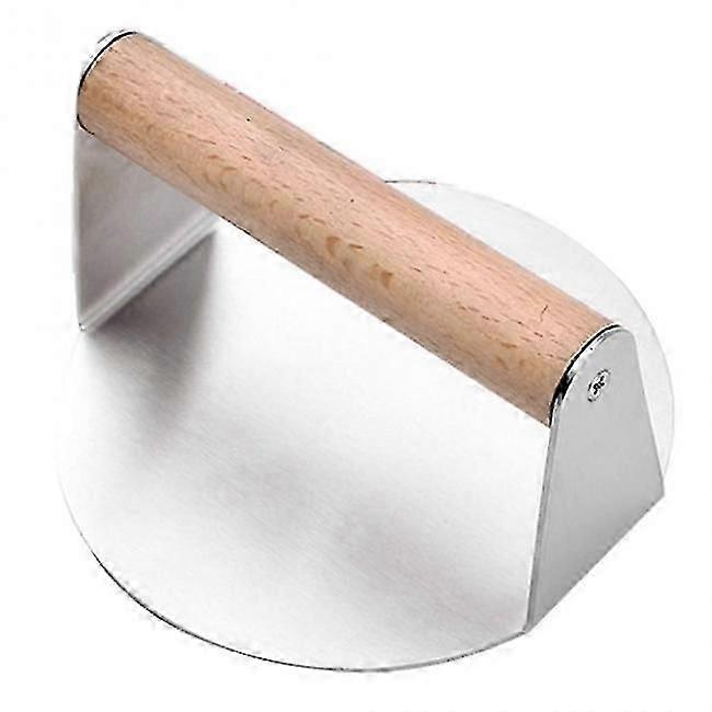 الفولاذ المقاوم للصدأ برجر الصحافة سmash برجر الصحافة مع مقبض للوصول إلى شواية الطبخ المسطحة