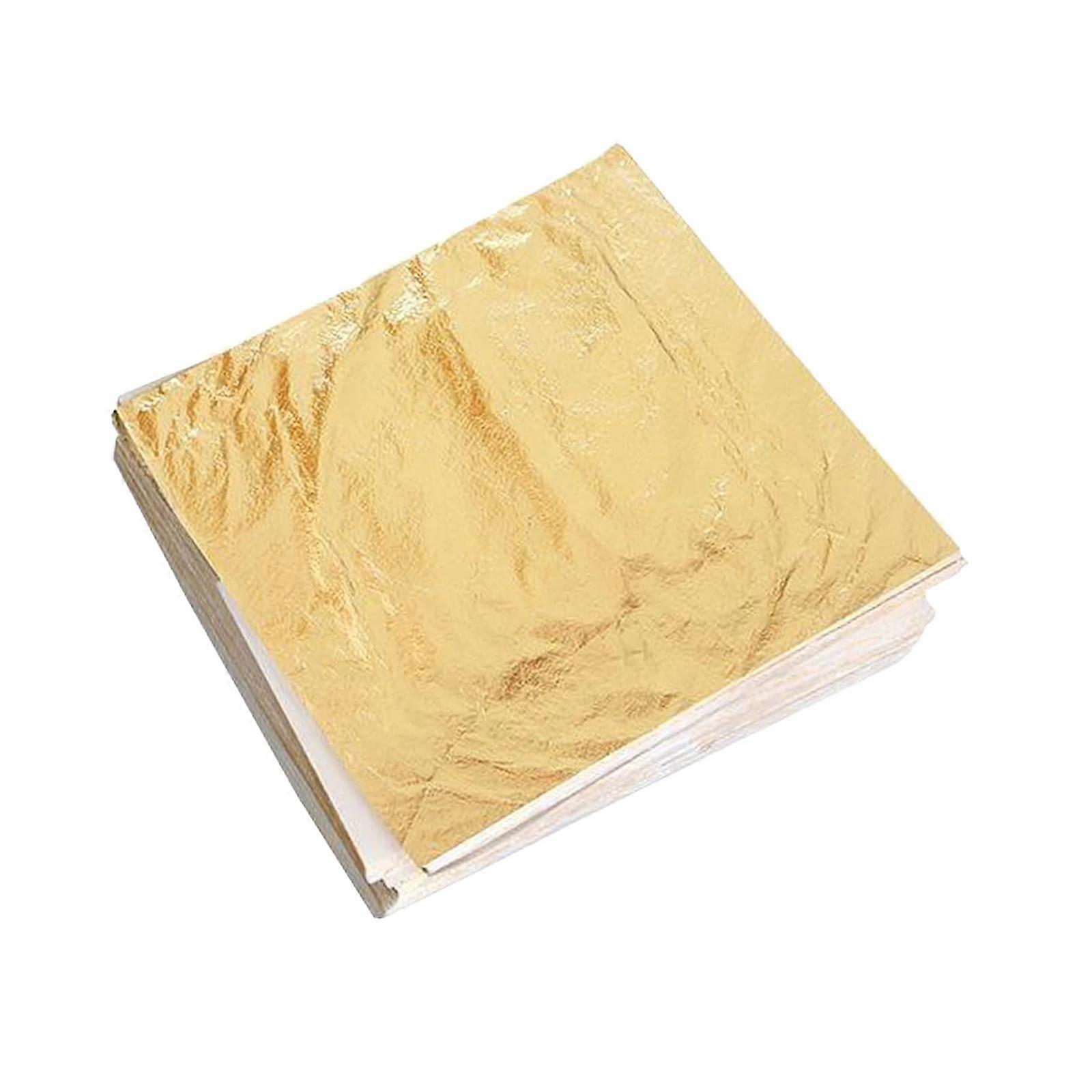 100 Sheets Imitation , Paper for Arts, Gilding Crafting, Decoration,Frames,