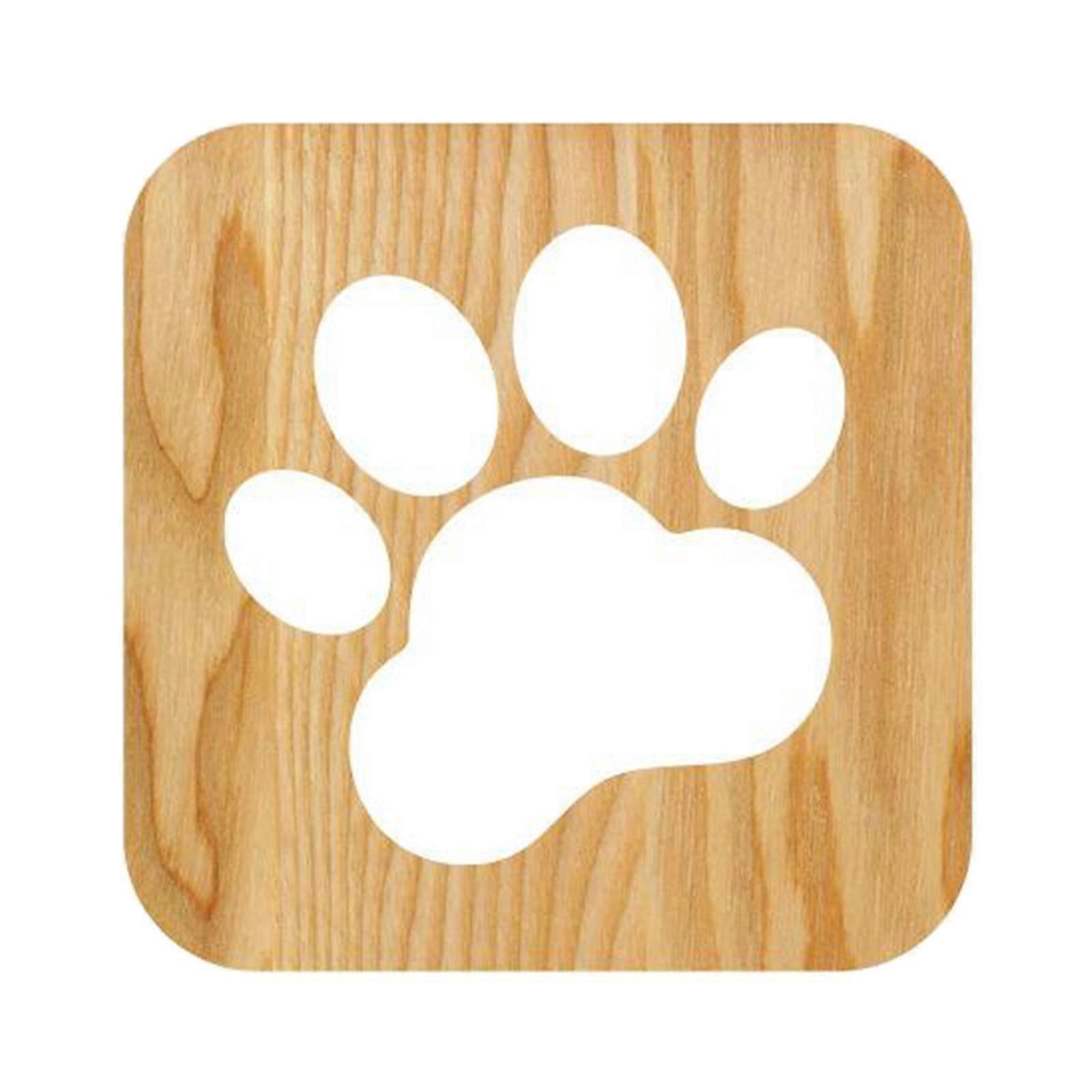 LED Night Table Lamp 3D Cutout USB Night Light