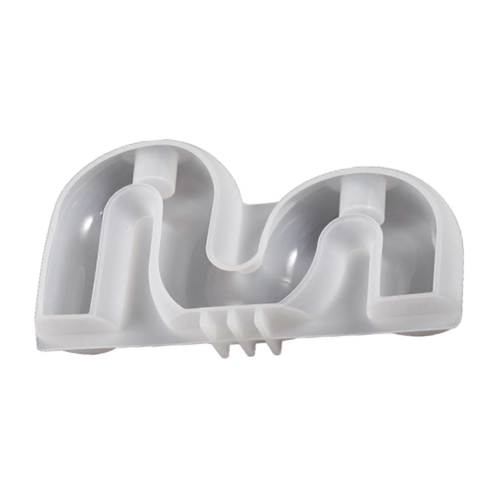 Silicone Model Resin Casting Candlestick Flexible Candle Holder Model Epoxy