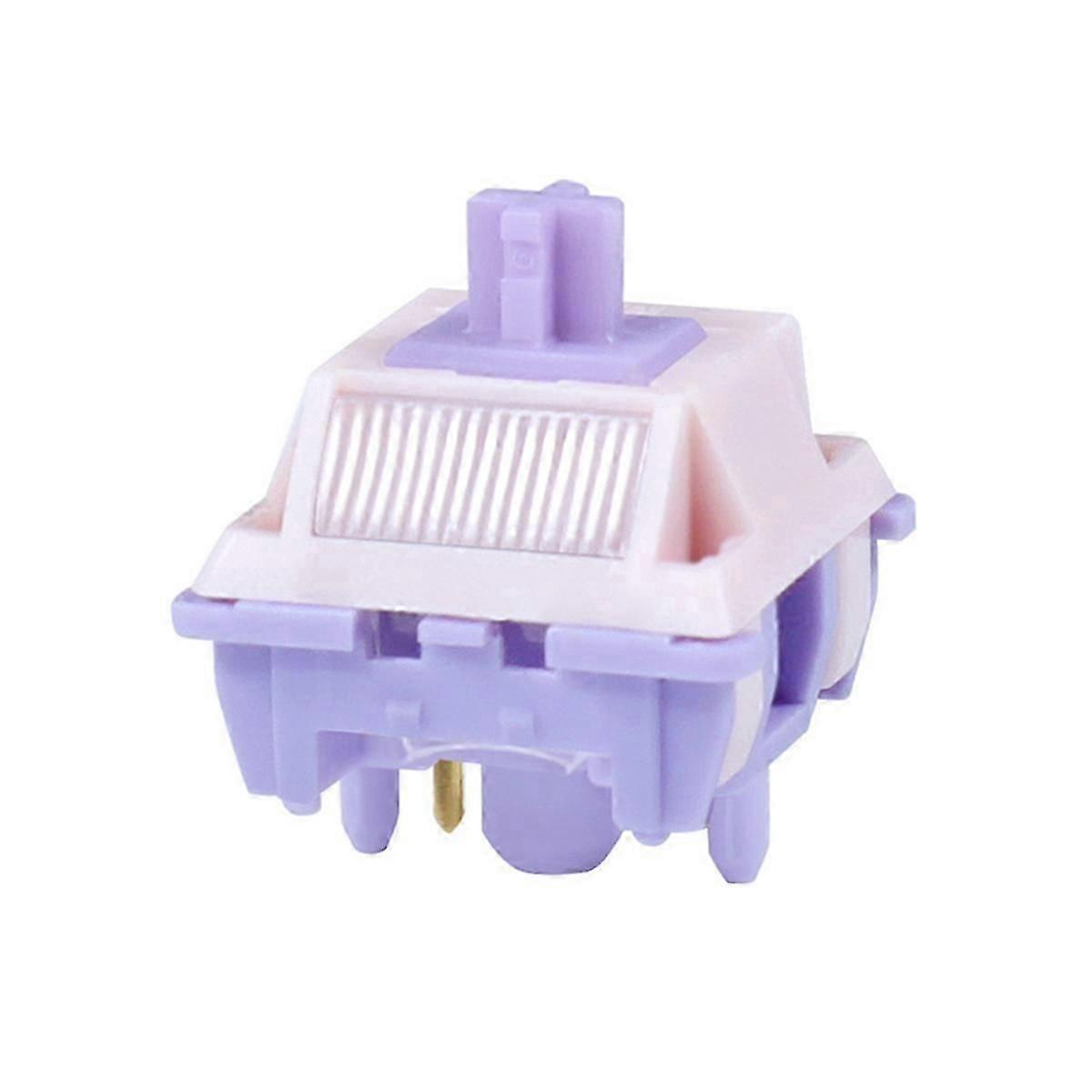 70PCS MMD Princess V4 Switch 5 Pin Linear Axis Body Switches HotSwap 38g for DIY Mechanical Keyboard