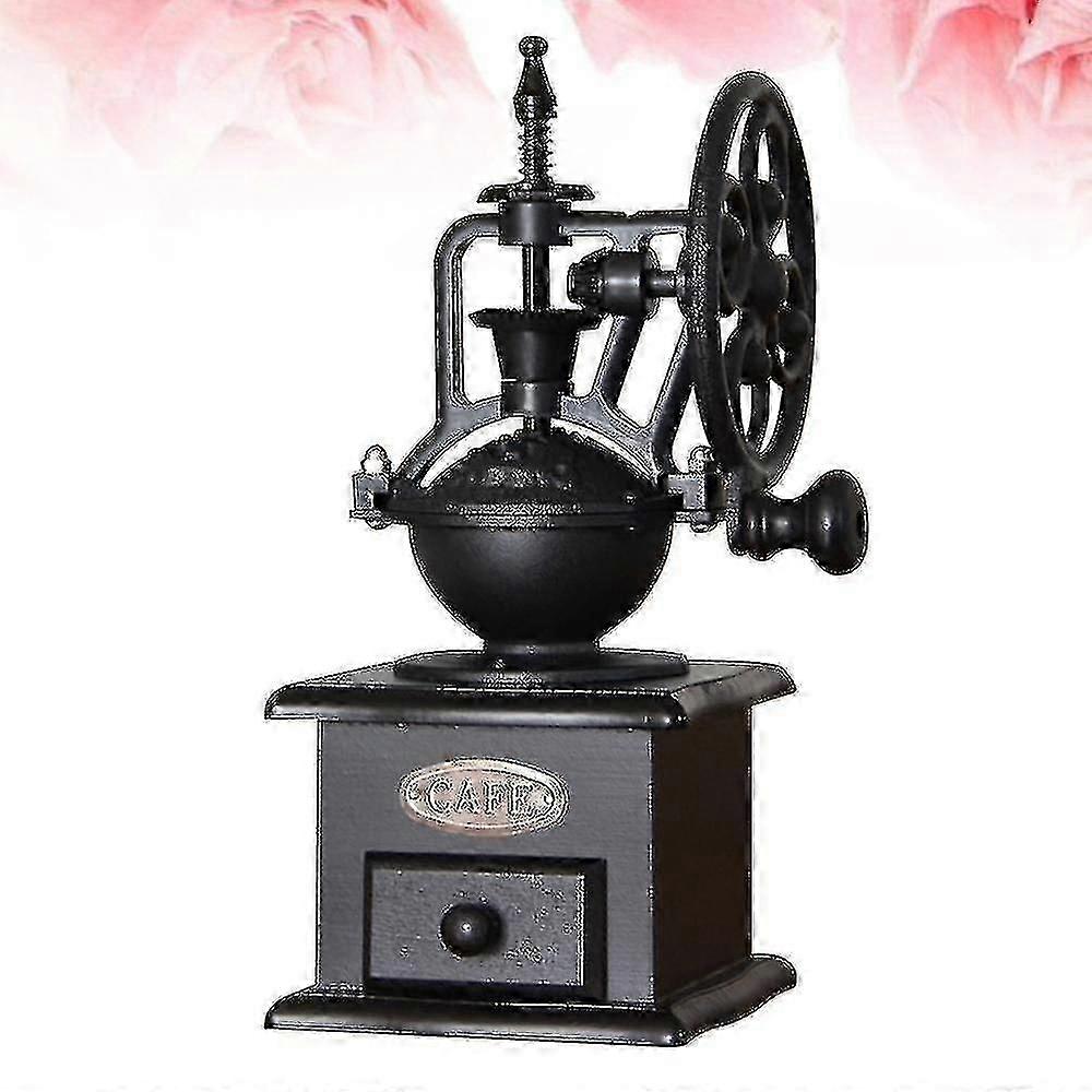 1pc Retro Coffee Grinder Hand Crank Coffee Mill Manual Coffee Maker  C