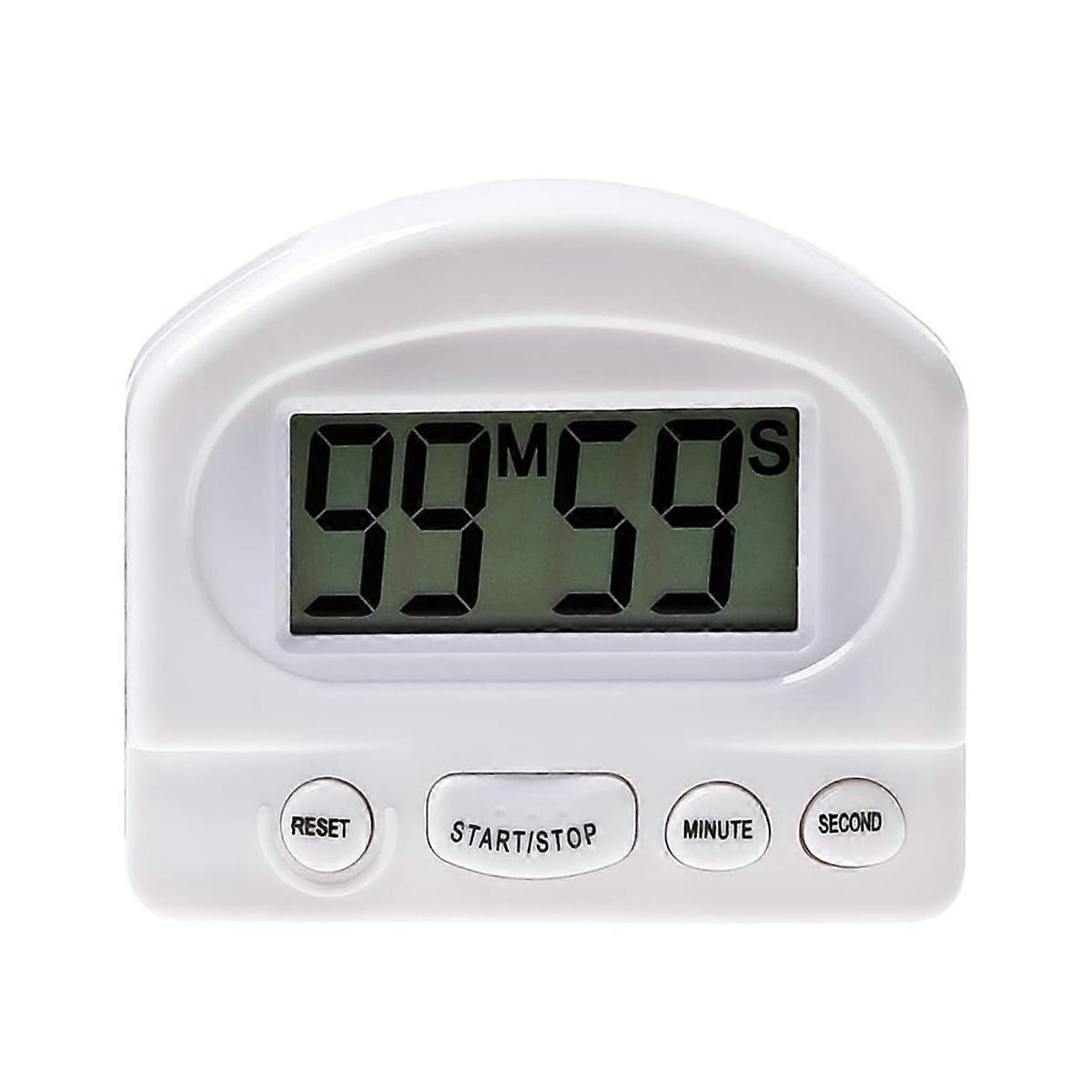 Portable Digital Kitchen Timer Clock Countdown Timer Large LCD Display Kitchen Use with Bracket Magnet