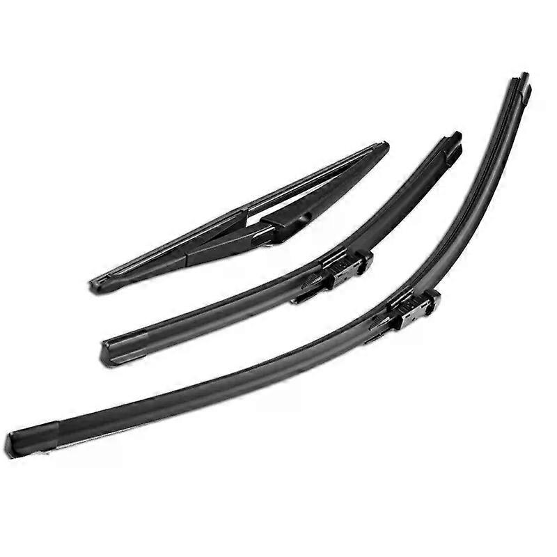 Wiper Front & Rear Wiper Blades Set For Vauxhall Opel Corsa D E 2006-2014 Windshield Windscreen Window 26+16+12