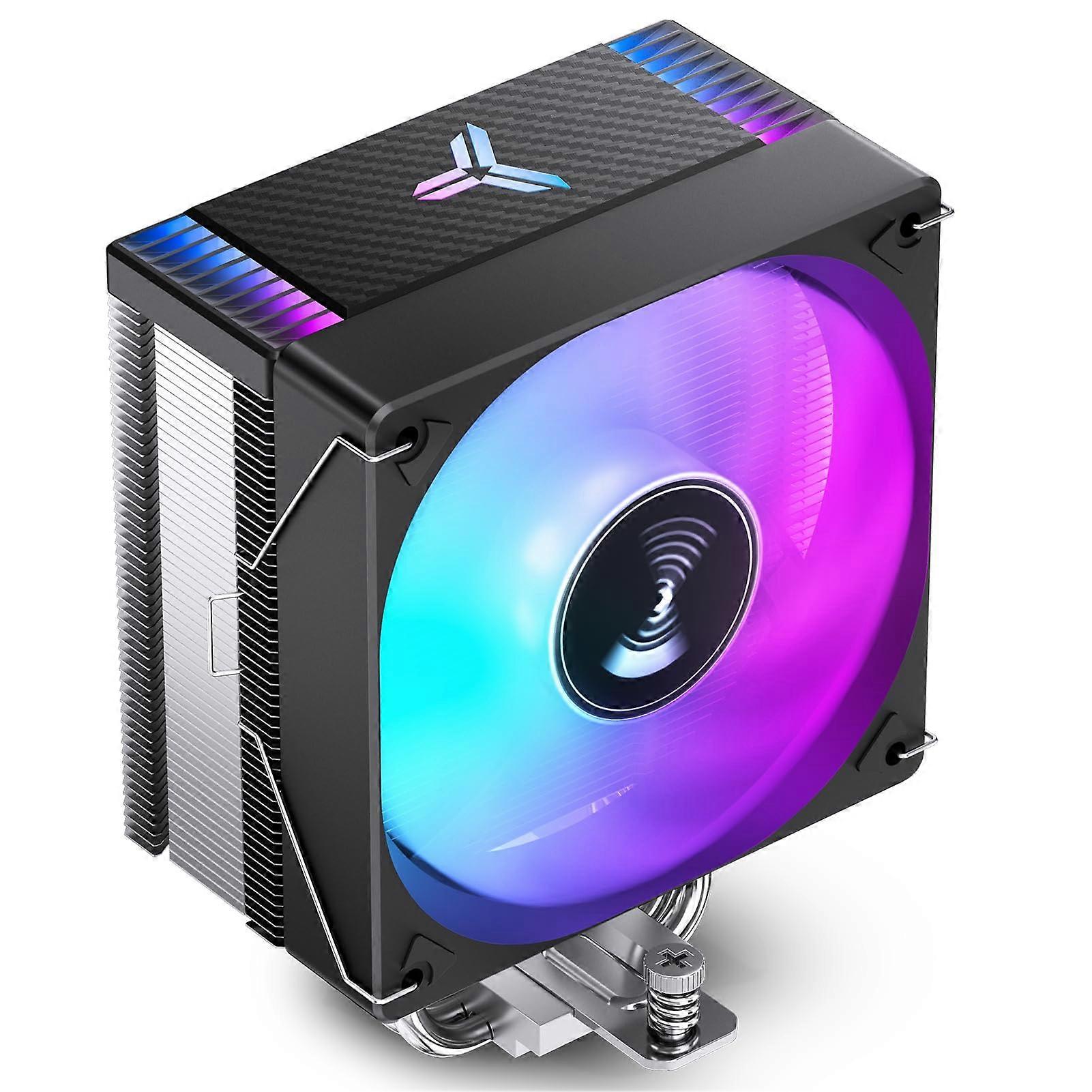 CR1000 EVO Color C Cooler Black - Silent Series C Air Cooler with RGB Fan and Automatic Lighting Features
