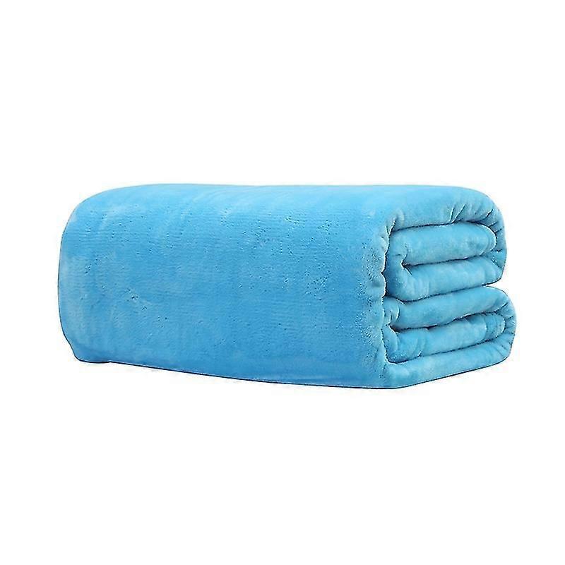 Tæppe Soft Warm Flannel Flannel Tæpper Bedding Supply Til vinter
