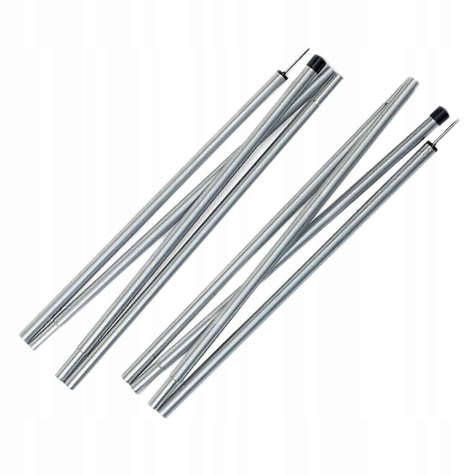 8pcs Telescopic Tent Tarp Poles Camping Portable Awning Support Replacement