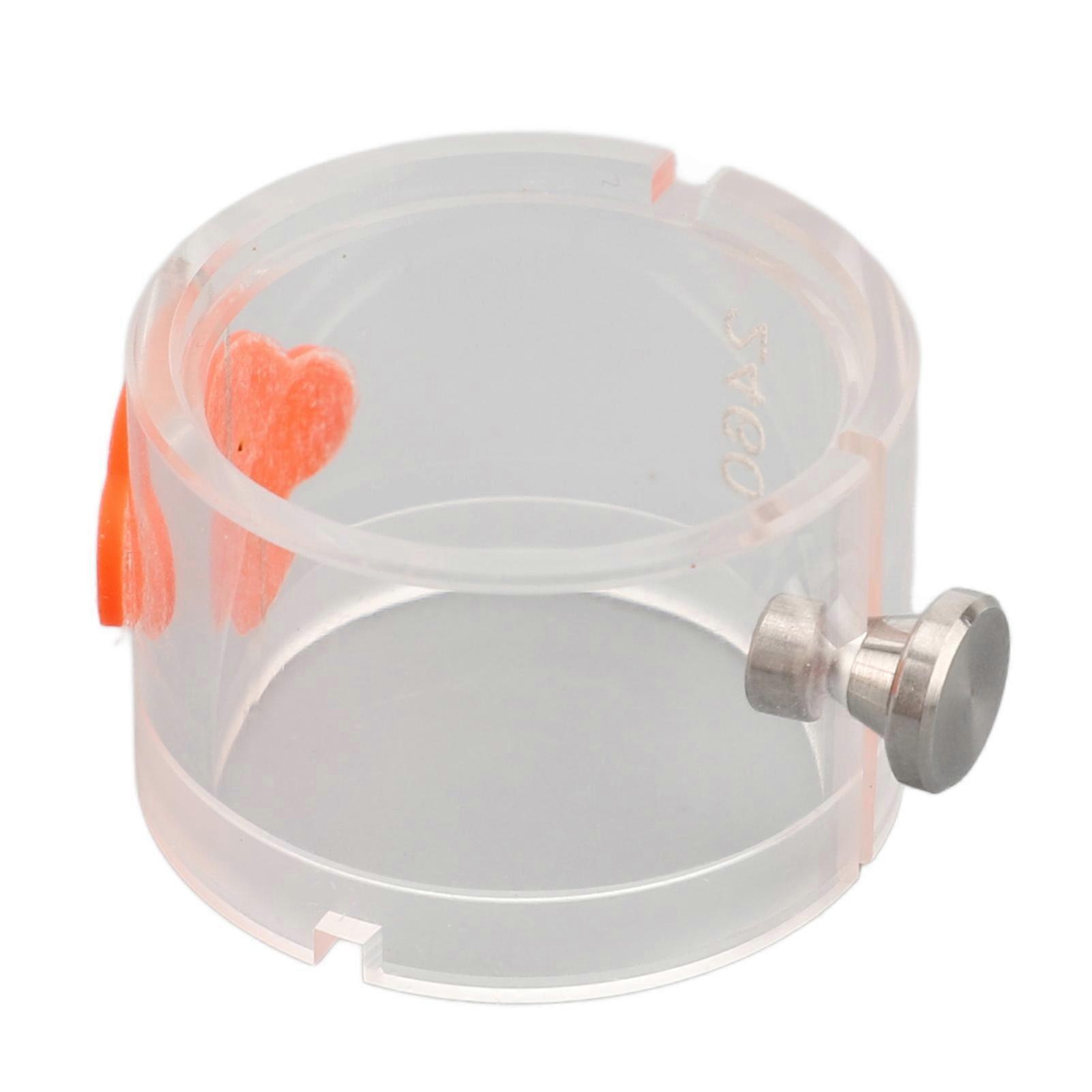 Watch Movement Base Holder Plastic Professional Support Watch Movement Repair Base for Adjustment