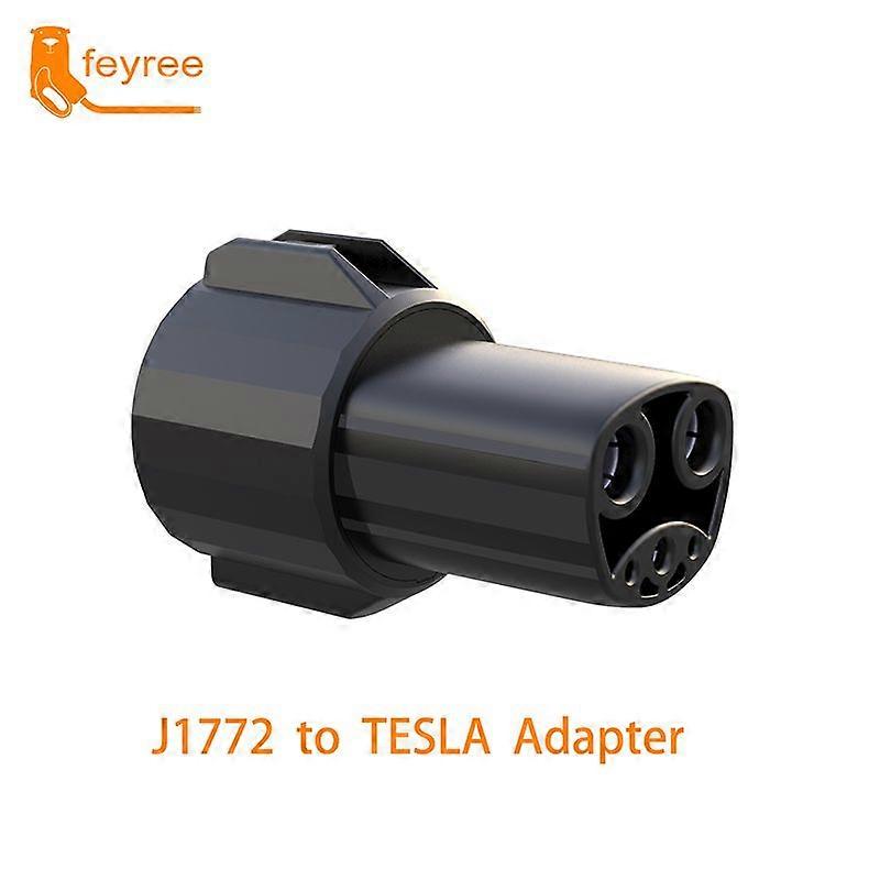 EV Charger Adapter J1772 to Tesla Socket 60A 250V from J1772 Type1 to Tesla Adapter for Electric Car Tesla Model 3/Y/S/X