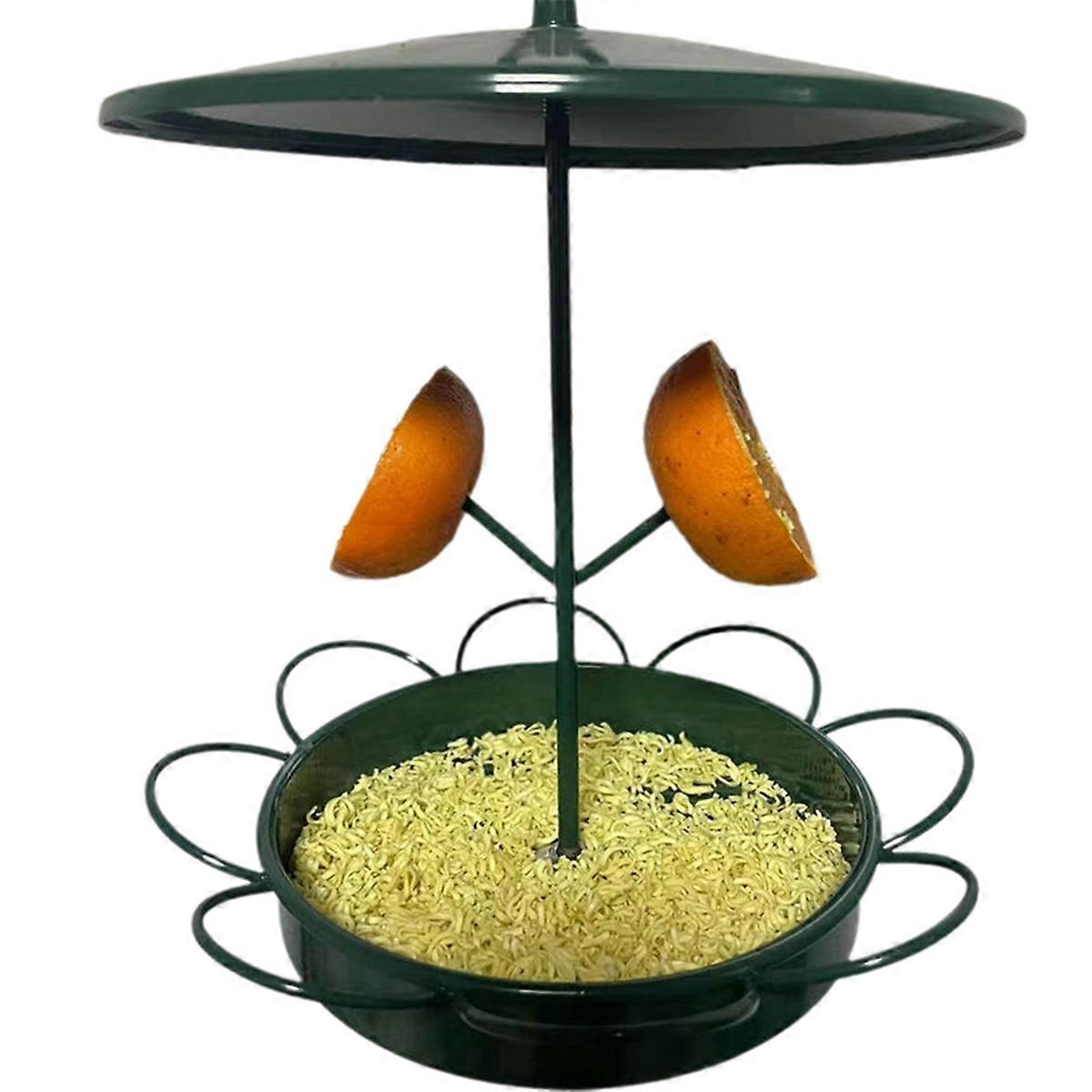 Sunflower Fruit Rainproof Bird Feeder Removable Metal Bird Cage