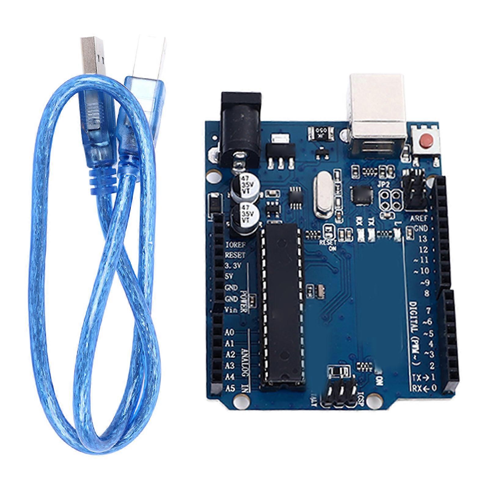 Development Board with USB Cable Programmable Expansion Mainboard Module for MEGA328P Chip