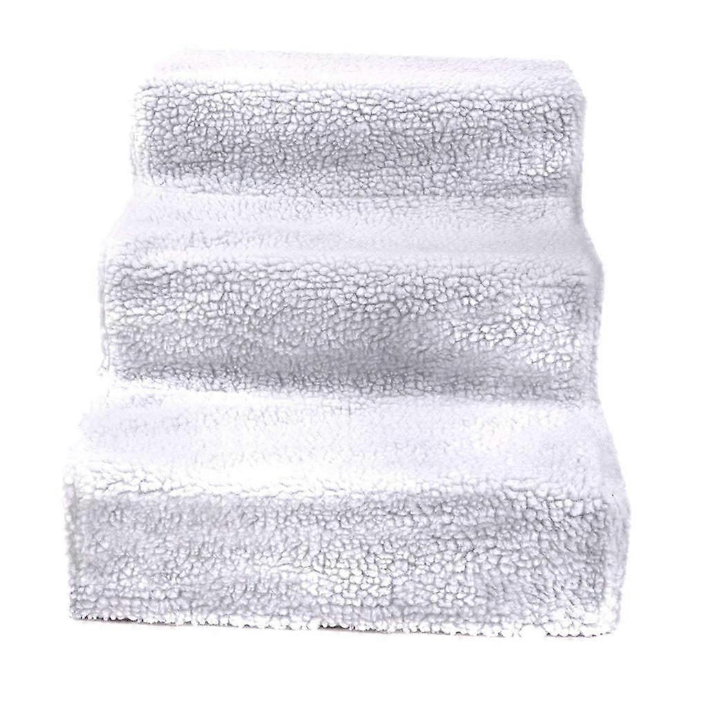 Pet Steps Stairs with Plush cover for Dogs and Cats Pet Supplies - Pet Ladder,