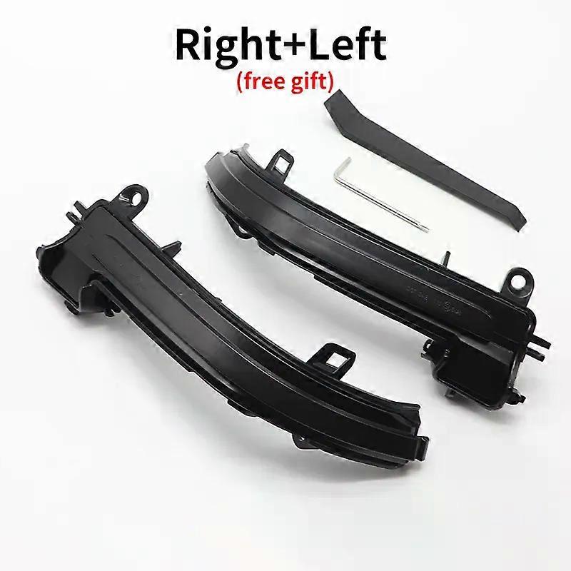 Black LED Dynamic Turn Signal Light Side Mirror Flashing Light compatible for BMW 1 2 3 4 X1 M Series F20 F30 F31 F32 F33 F34 F36 E84 i3