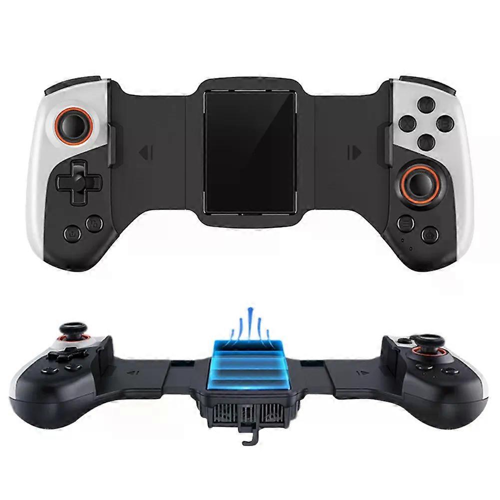 JK02 Telescopic Gamepad Controller Semiconductor Radiator Game Cooler Handle compatible for IOS/compatible for Switch/Android Game Console Gaming Joy