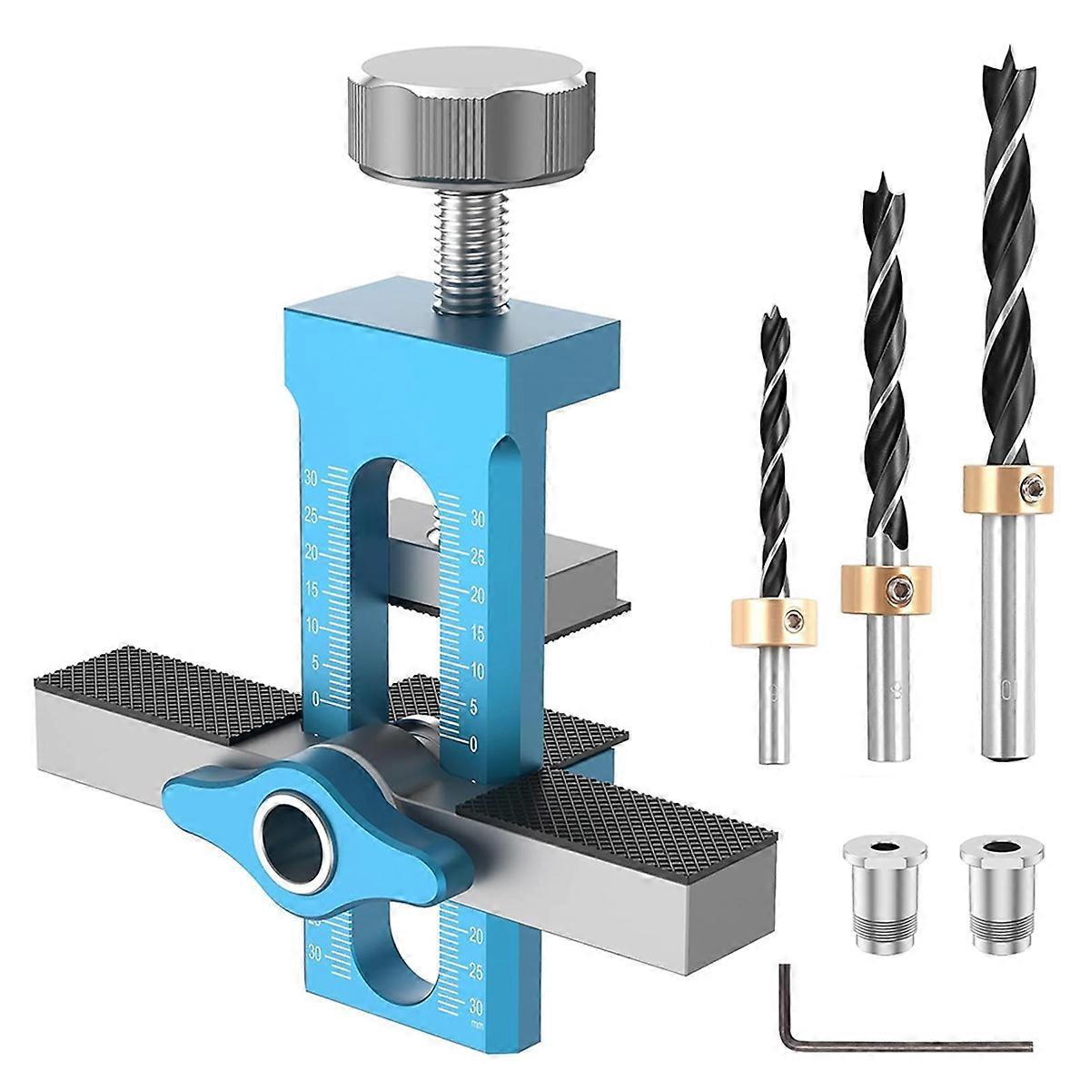 Cabinet Door Installation Positioner,Adjustable Aid Mounting Jig for Frameless Cabinets,Positioning