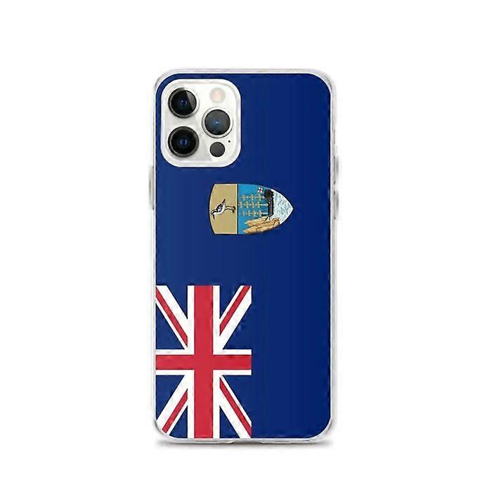 Case - PIXELFORMA - iPhone 12 Pro - St. Helena Flag - Flexible - Shock Resistant