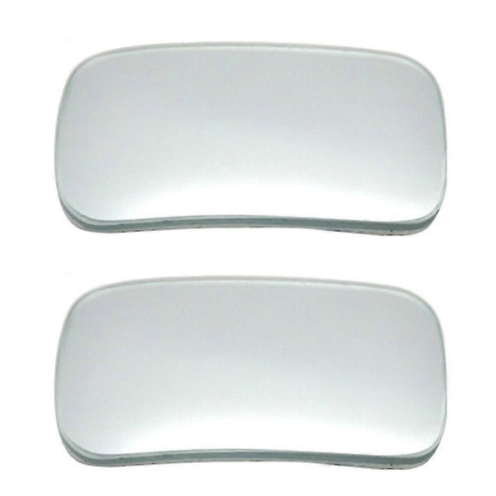 2pcs Frameless Blind Spot Car Rear View Mirror 360 Degree Rotation for Rearview Visibility Enhancement with Wide-Angle Design for Safer Driving