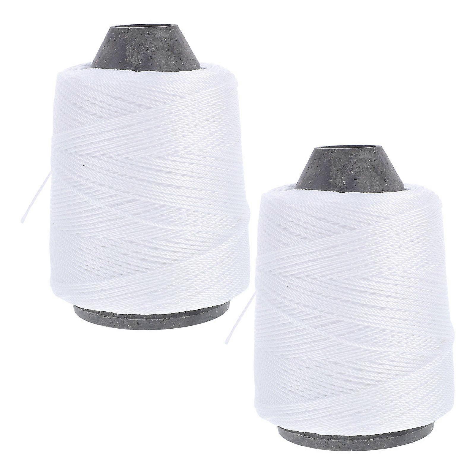 2 Rolls Heavy Duty Nylon String For Construction Masonry And Gardening For Indoor And Outdoor Projects