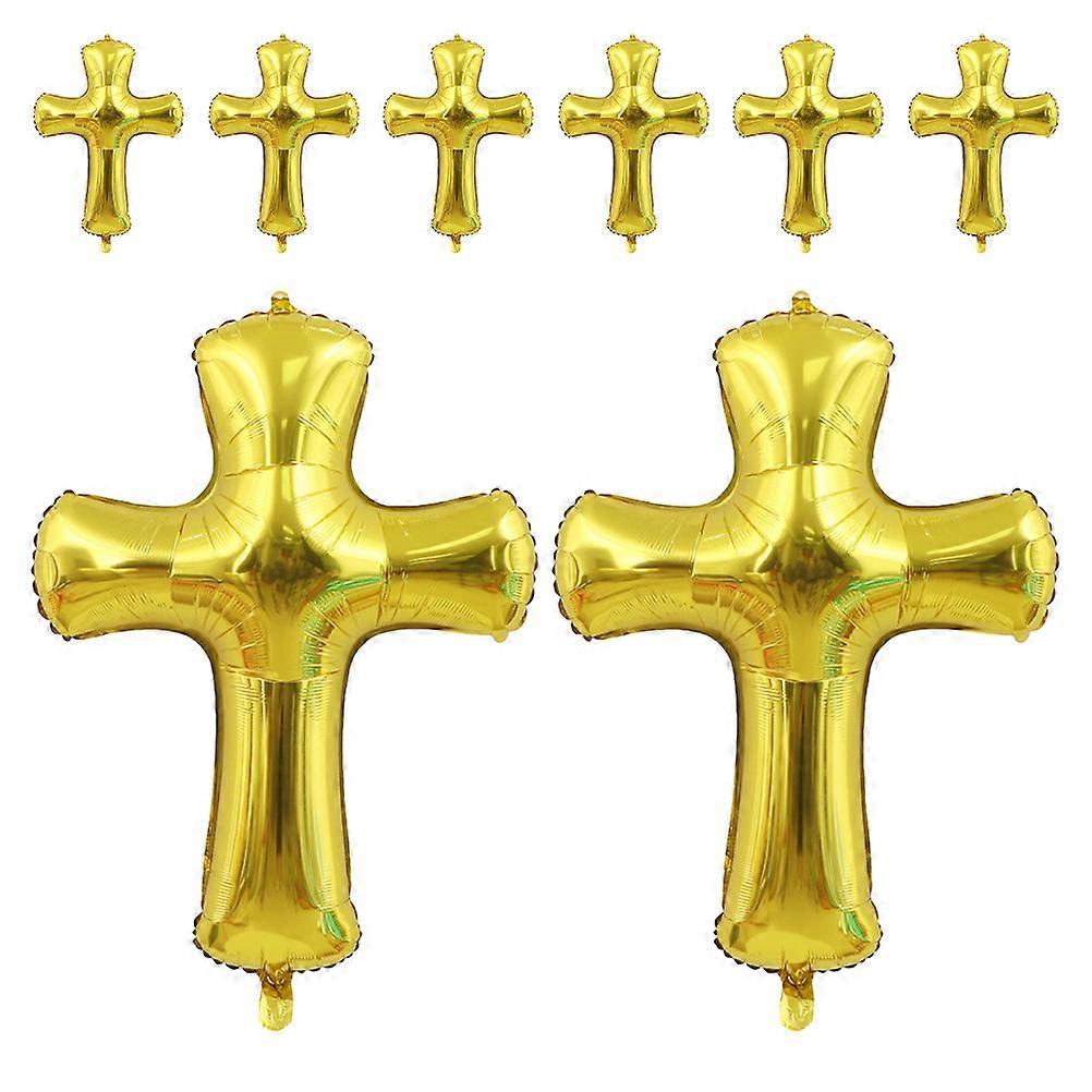Elegant Cross Design Balloons for Formal and Casual Gatherings