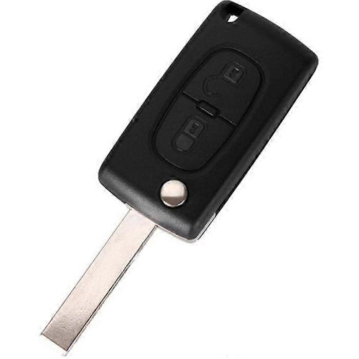 Peugeot 207 307 308 3008 5008 807 Expert Partner C2 C3 C4 C8 Berlingo Jumpy Key Fob - CE0536 - 2 Buttons Phonillico®