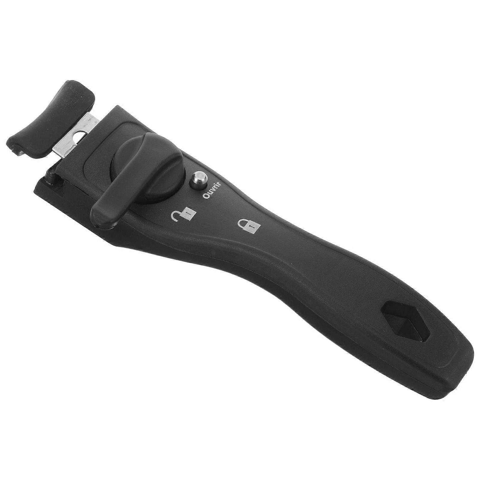 Here's a refined product description for your **1pc Removable Pan Grip Handle Scalding Clip For Pots Pans Black Design For Outdoor Cooking Easy