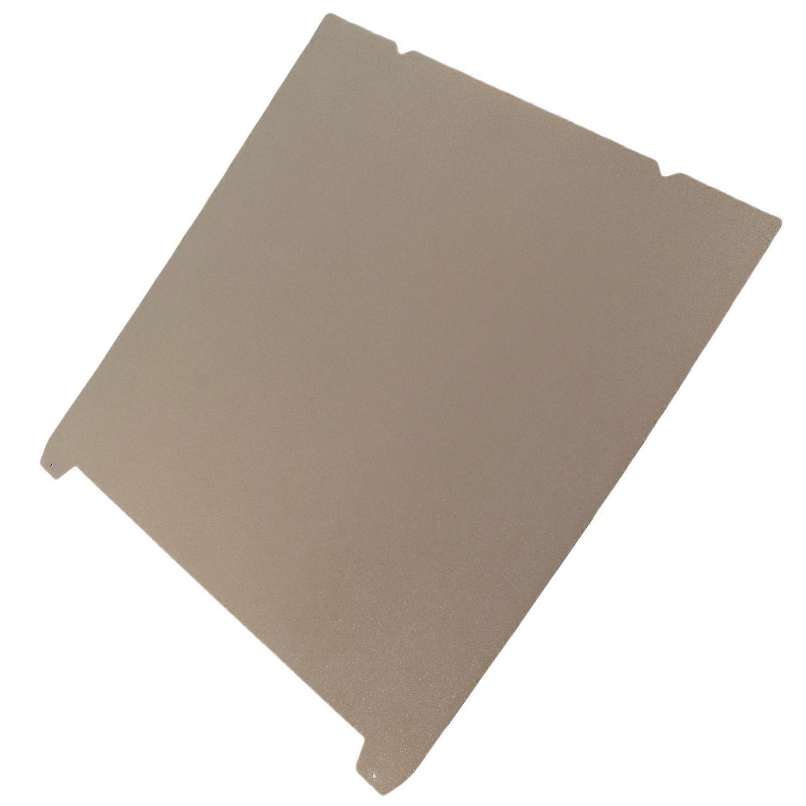 Double Sided Textured PEI Construction Plate, 310x315MM Spring Steel Sheet for Ender 3 S1 Plus V3 Plus 3D Printer