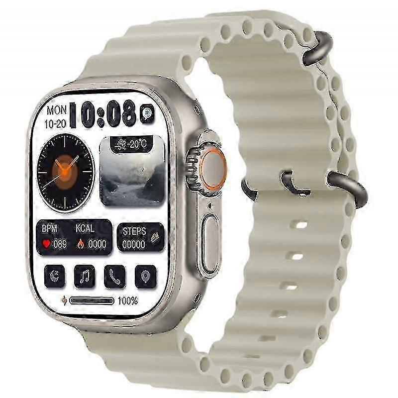 Ultra Smart Watch Men 49mm Amoled Screen Compass Smartwatch