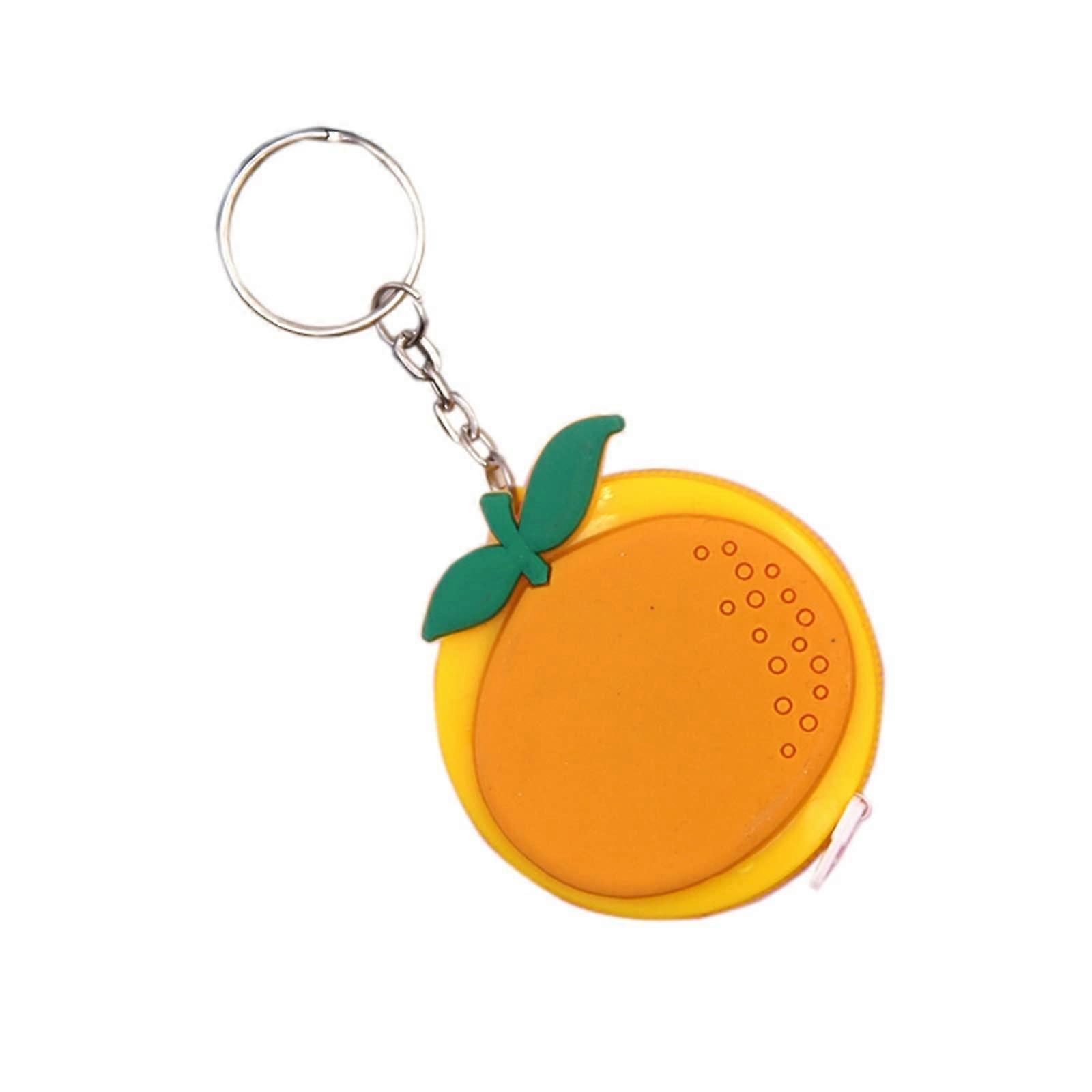 Tape Measures, Mini Small Tape Measure MultiFunction Telescopic Ruler(Yellow Oranges)