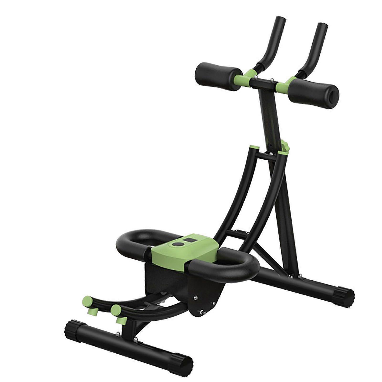 Abdominal Workout Device, Abdominal Workout Machine for Home Gym, Foldable Abdominal Trainer for Abdominal Training, Black